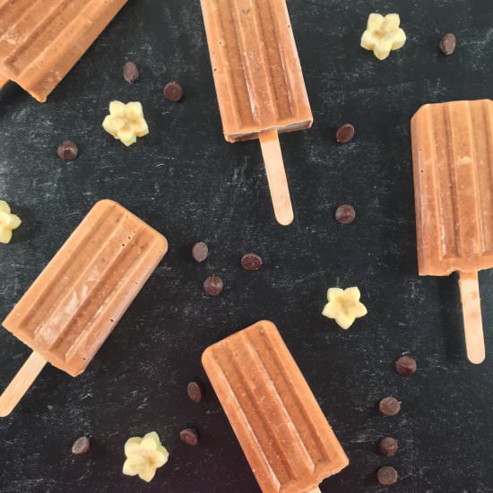 Sugar Free Banana Popsicles Recipe