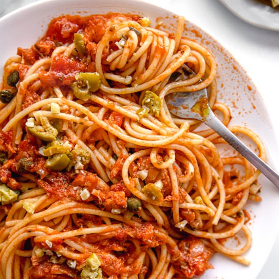 Canned Tuna Pasta