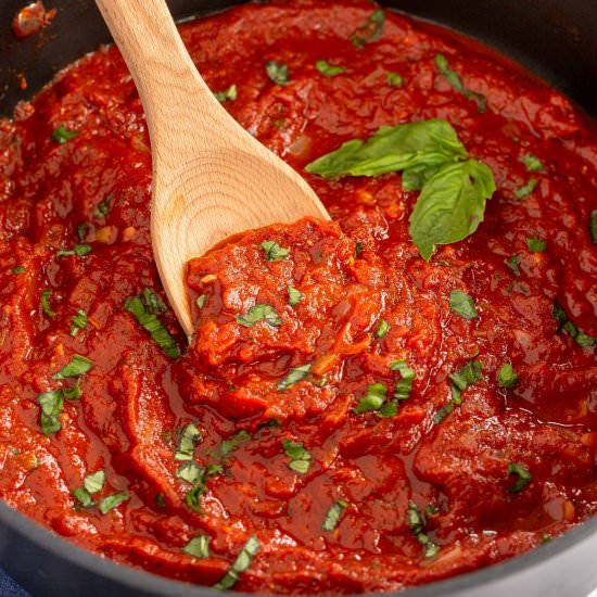 Homemade Marinara Sauce