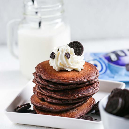 Oreo Pancakes Recipe