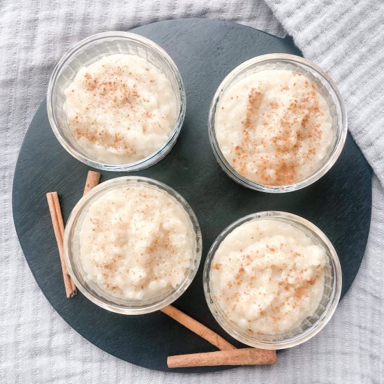 Dairy-Free Creamy Rice Pudding