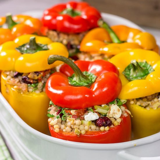 Couscous Stuffed Peppers