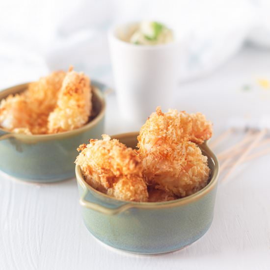 Airfryer Popcorn Shrimp