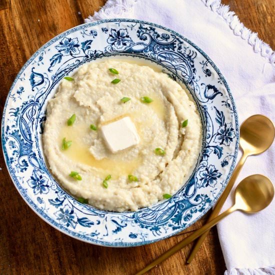 Creamy Vegan Grits