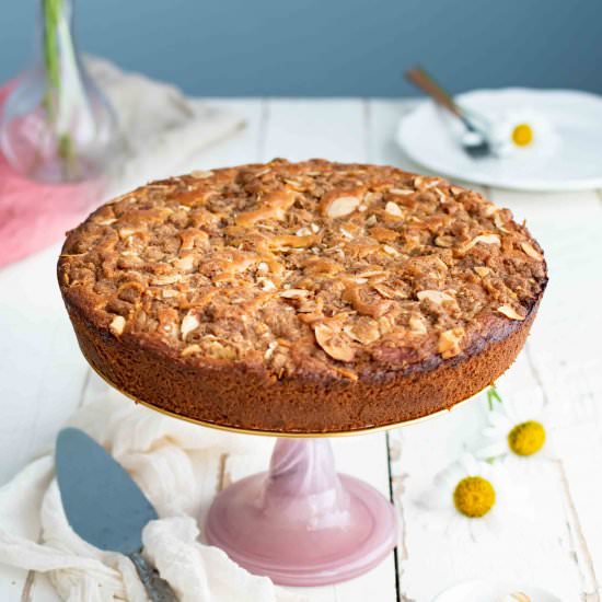 Coffee Cake with Jam Filling