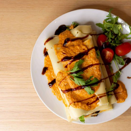 Fresh no-bake lasagne