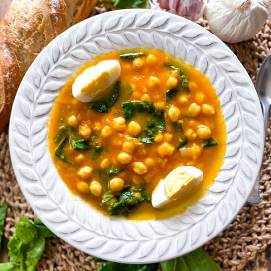 Spanish Chickpea Stew