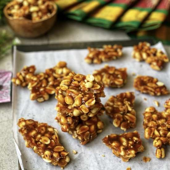 Peanut Chikki | Peanut Brittle