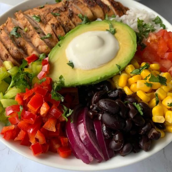 Chicken Burrito Bowl