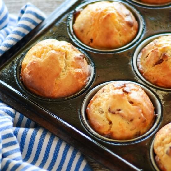 Bacon & Cheese Muffins