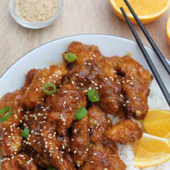 Baked Orange Chicken