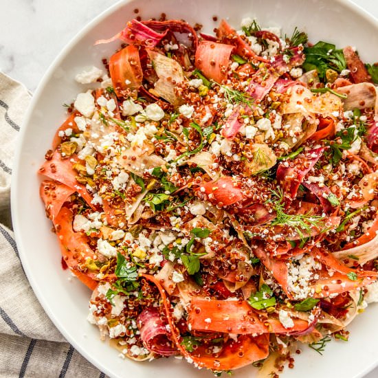 Rainbow Carrot Salad