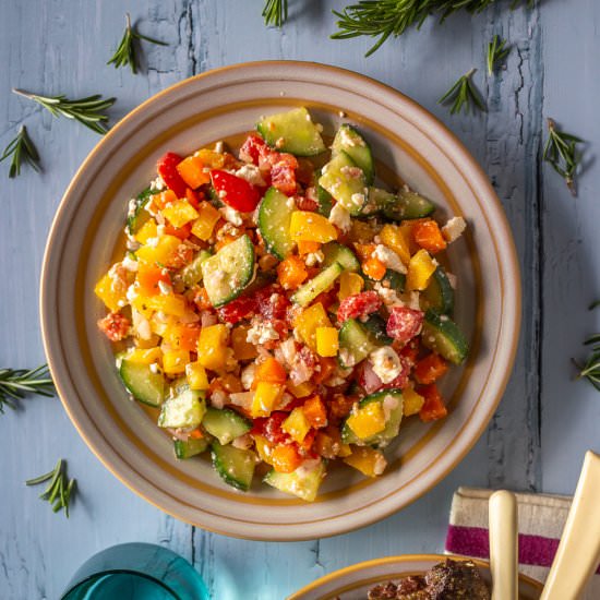 Low-Fat Greek Salad