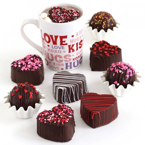 Valentine’s Day Hot Chocolate Bombs