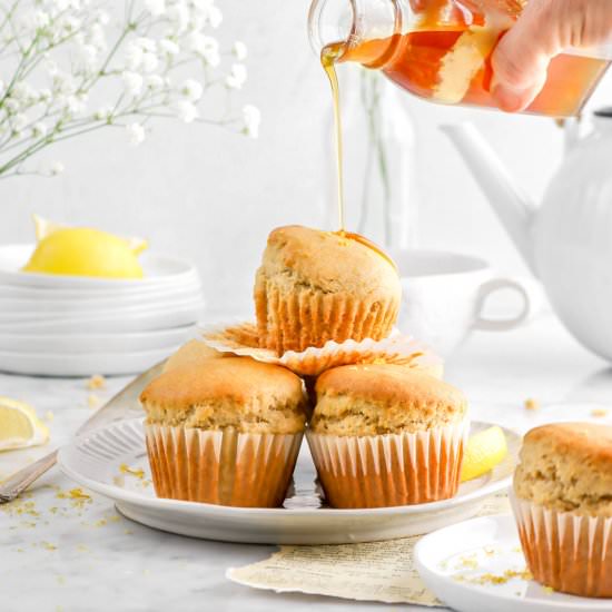 Earl Grey Lemon and Honey Muffins
