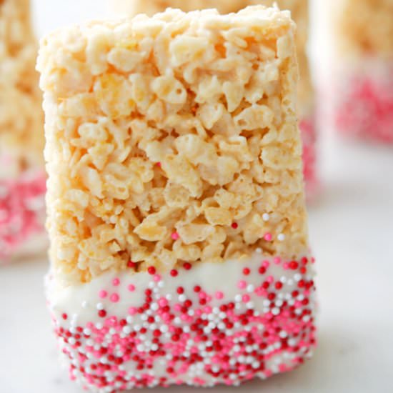 Valentine’s Rice Krispie Treat