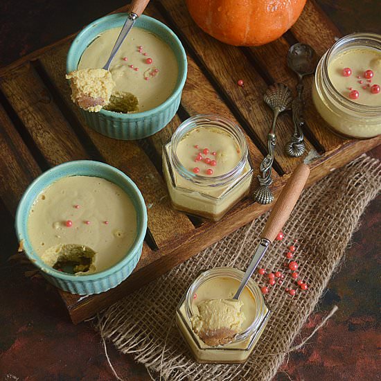 Pumpkin cheesecake Jars