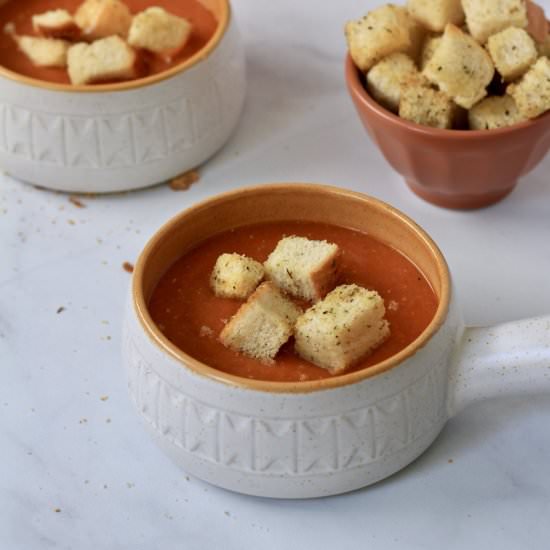 Vegan Tomato Lentil Soup