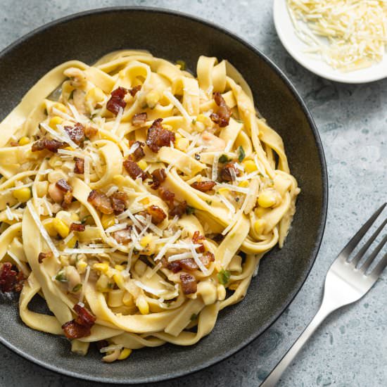 Creamy Corn Pasta