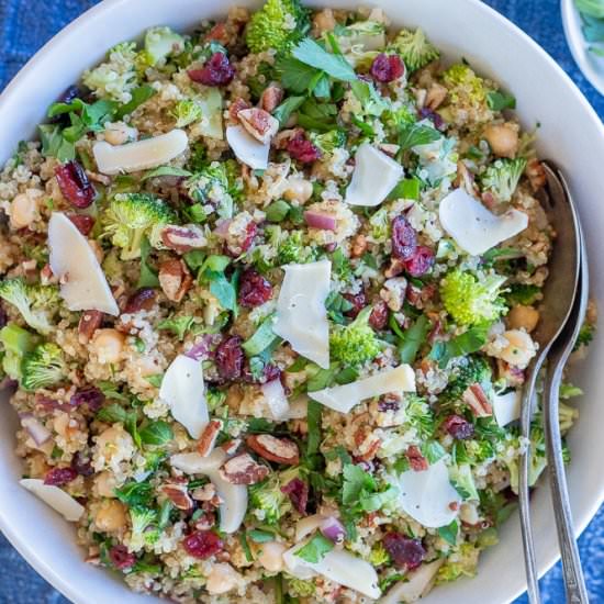 Quinoa Salad with Broccoli