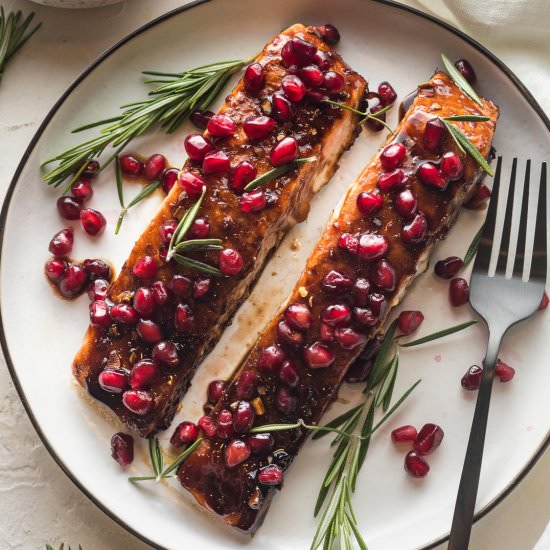 Pomegranate Salmon