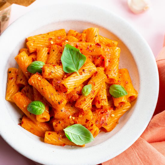 Roasted Red Pepper Pasta