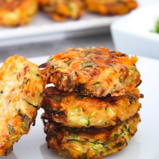 Air Fryer Zucchini Fritters