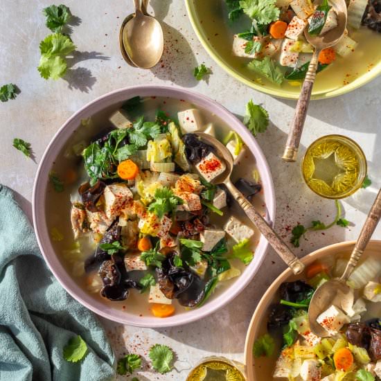 Thai Clear Broth Soup (Kang Jerd)