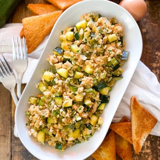 Basque-Style Scrambled Eggs