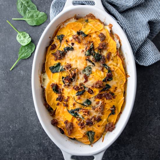 No Noodle Butternut Lasagna