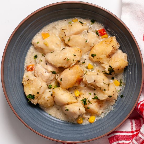 Crockpot Chicken and Dumplings