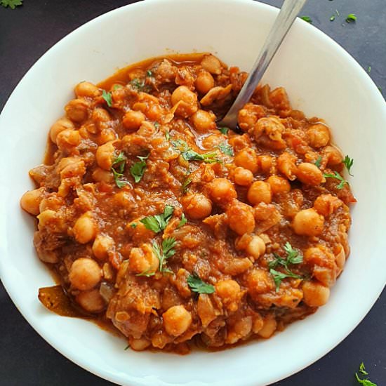 INSTANT POT CHANA MASALA