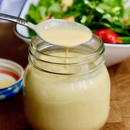5 Minute Savory Tahini Dressing