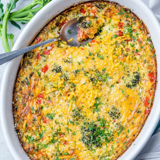 VEGETARIAN BROCCOLI AND CHEESE BREA