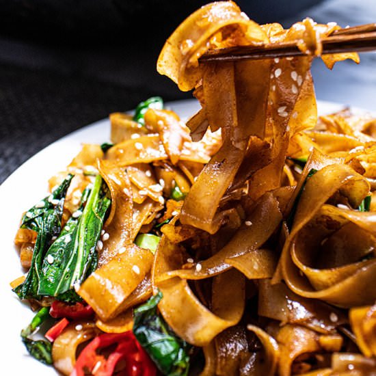 Vegan Pad See Ew( Thai Stir-Fry Ric