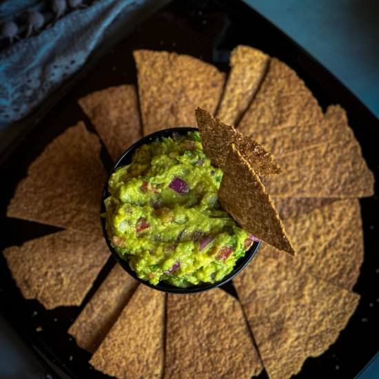 Guacamole with Tortilla Chips