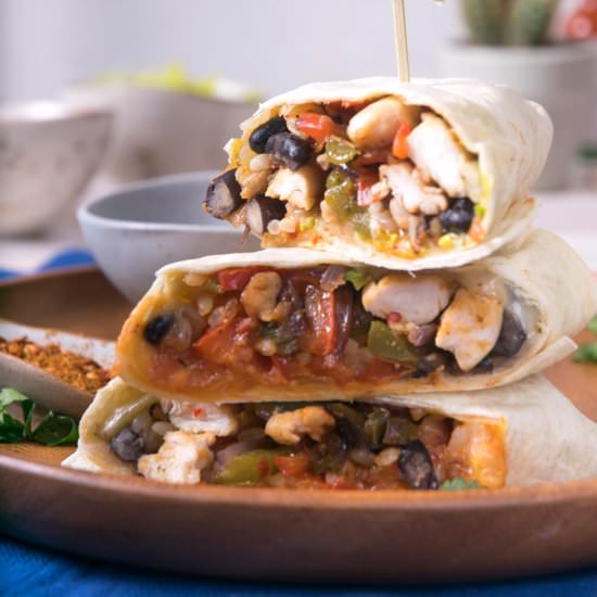 Kimchi Burritos
