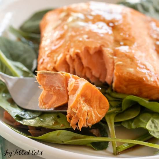 Air Fryer Frozen Salmon
