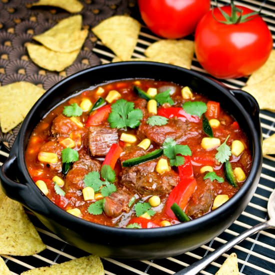 Mexican beef stew