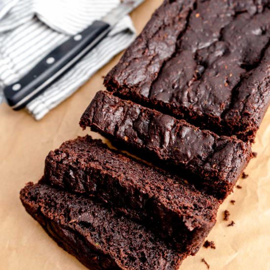Double Chocolate Zucchini Bread