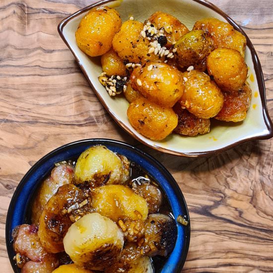 Oca tubers 2 ways