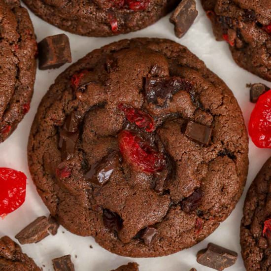 Chocolate Cherry Cookies