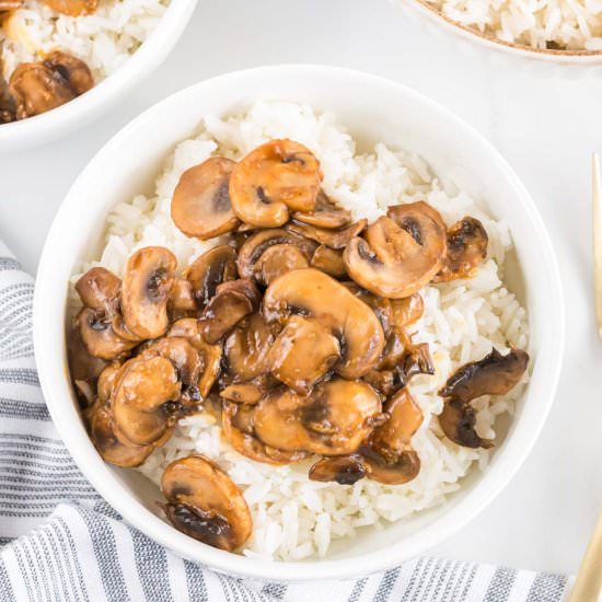Teriyaki Mushrooms
