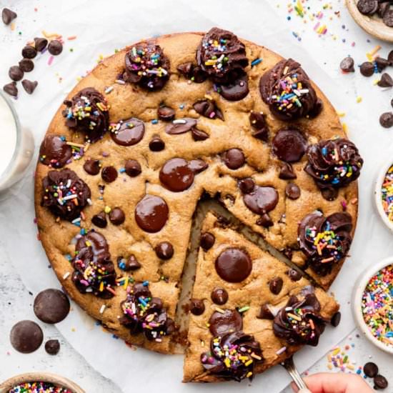 Gluten Free Birthday Cookie Cake
