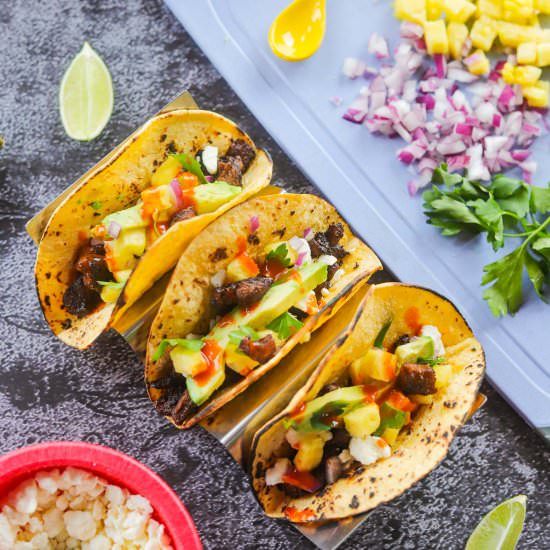Tacos De Adobada /Adobada Tacos