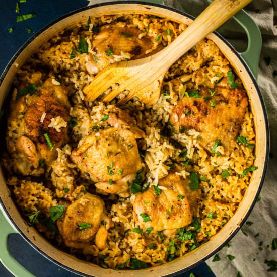 One Pot Chicken and Rice