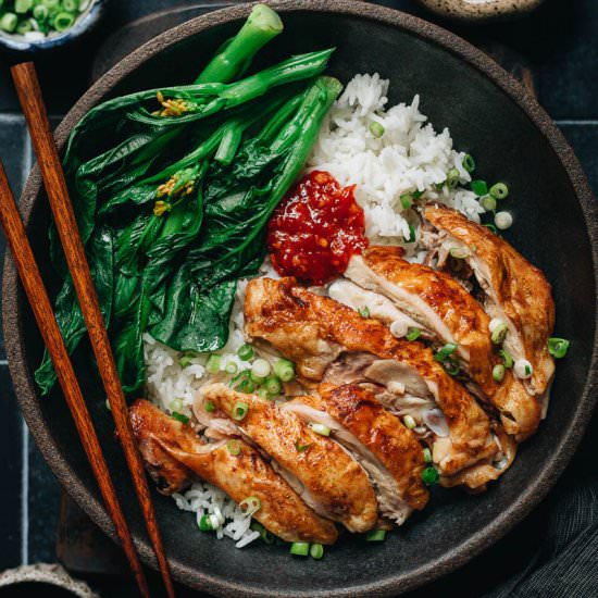 Easy Salt Baked Chicken (简易盐焗鸡)