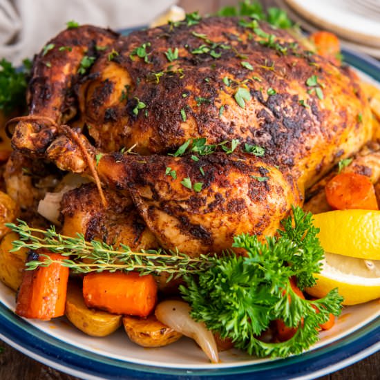 Roast Chicken and Vegetables