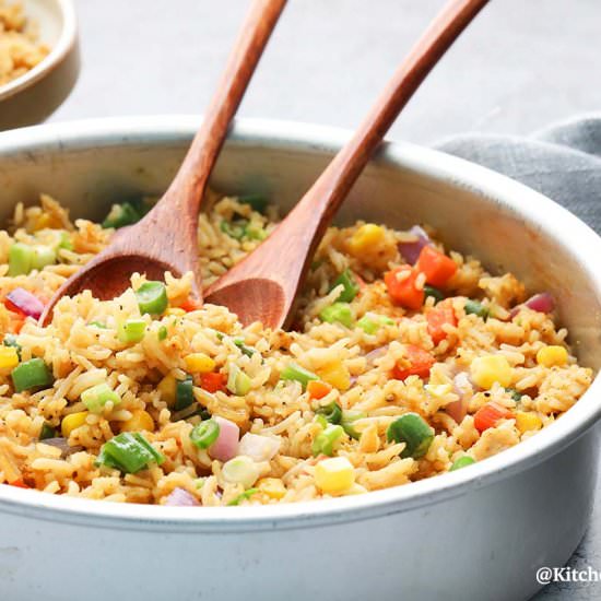 Air Fryer Fried Rice
