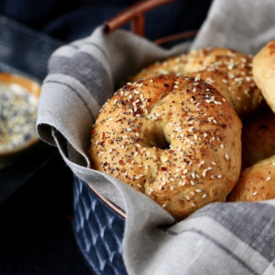 Chewy Gluten-Free Bagels